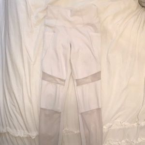 athleta leggings size xxs in white